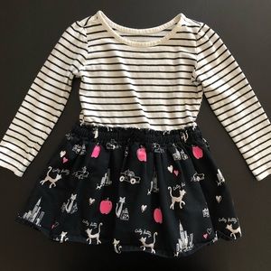 The Children's Place City Kitty Dress Size 2T